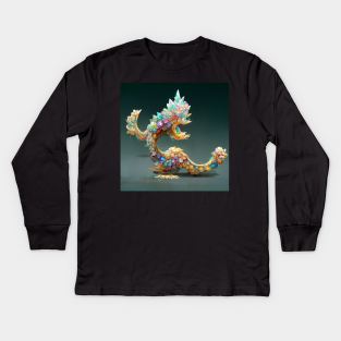 Dragon Stone Kids Long Sleeve T-Shirt